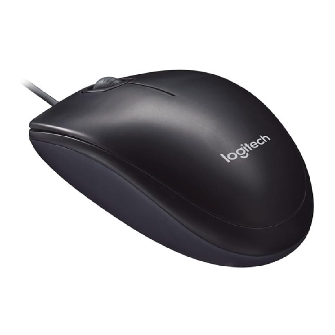 Logitech Wired Mouse M90 - Grey in Qatar Logitech Wired Mouse M90 - Grey in Qatar